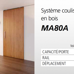 Système Porte Coulissante MA-80 - MANTION