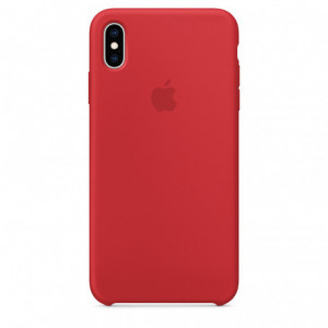 Coque en Silicone Rouge (Apple Original) - iPhone XR