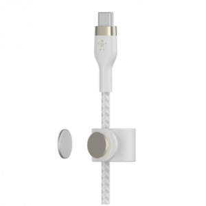 CABLE BOOST CHARGE & SYNCHRO USB-C VERS LIGHTNING MFI 1M BLANC - BELKIN