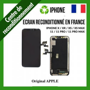 Ecran  APPLE Original Oled iPhone X + Signature True Tone + Waterproof seal +  Révision + Nettoyage + installation