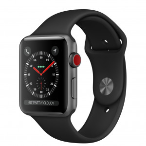 Apple Watch Série 3 42mm Wifi & eSIM Black Grade AAC - Watch Only -  Best Deal offer = No Warranty