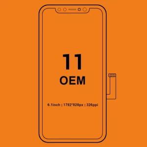 Ecran  Original OEM iPhone 11 + Signature True Tone + Waterproof seal +  Révision + Nettoyage + installation