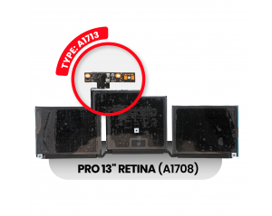 Remplacement Batterie (A1713) MacBook PRO 13" RETINA A1708