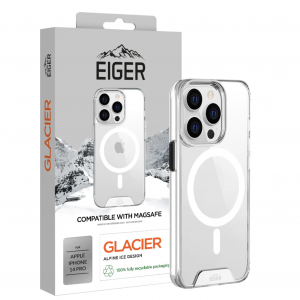 Cover Glacier Magsafe Case for Apple iPhone 14 PRO in Clear - EIGER®