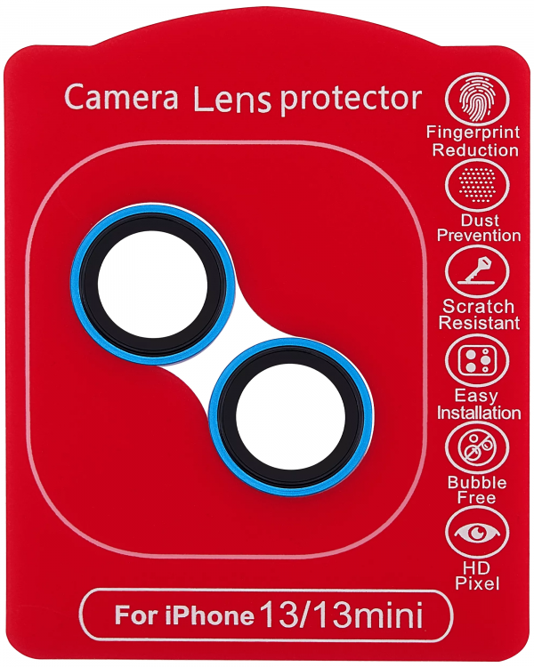 Casper Camera Lens Protector Compatible For IPhone 13 / 13 Mini (Bleu) – Image 5