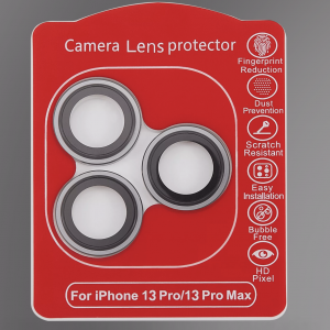 Casper Camera Lens Protector Compatible For IPhone 13 Pro / 13 Pro Max (Gray) (Clear)