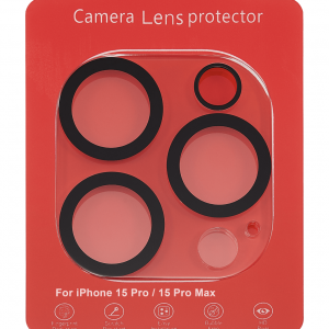 Casper Camera Lens Protector Compatible For IPhone 15 Pro / 15 Pro Max (Crystal Full Cover)