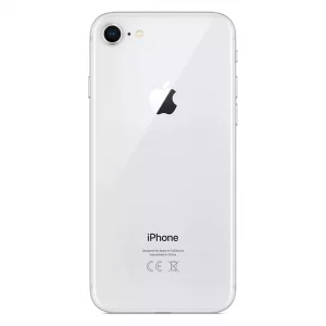 iPhone 8  64 GB - Silver - GRADE ABA+ - FREE Cover and Cable