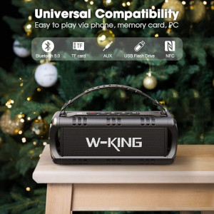 W-KING - D8 MINI - WIRELESS Bluetooth Speakers 30W