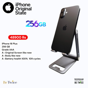 iPhone 16 Plus - 256 GB - Black - GRADE AAA