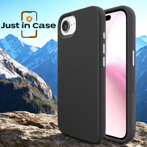 Cover Dual Layer Magsafe for Apple iPhone 16 in Black - Just in Case
