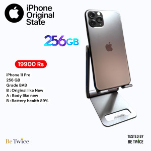 iPhone 11 Pro- 256 GB - BLACK - GRADE BAB