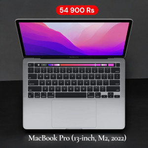 MacBook PRO 13"  M2 Chip With 8-Core CPU and 10-Core GPU -  8 GB RAM - 256 SSD - GRADE AAA