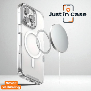 Cover Crystal Clear Magsafe for Apple iPhone 16 Pro Max - Just in Case