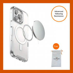 Cover Crystal Clear Magsafe for Apple iPhone 16 Pro Max - Just in Case