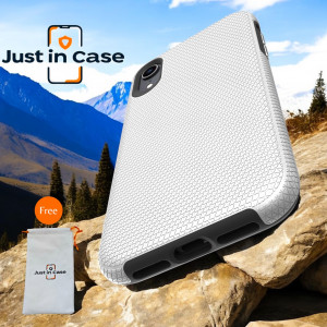 Cover Dual Layer Magsafe for Apple iPhone 16 Pro Max SILVER - Just in Case