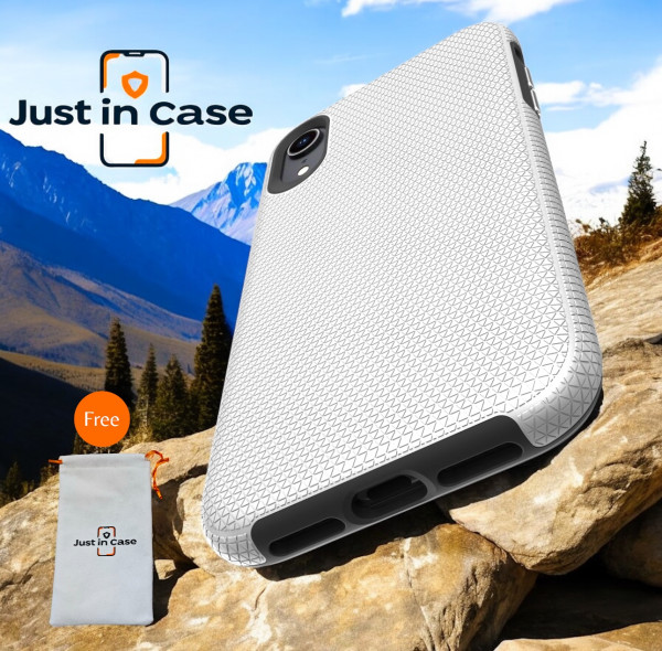 Cover Dual Layer Magsafe for Apple iPhone 15 Pro Max SILVER - Just in Case