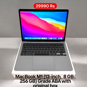 MacBook Air M1 13" 2020 - 8 GB RAM - 256 SSD - GRADE ABA