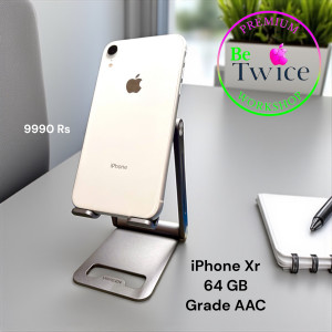 iPhone XR - 64 GB - SILVER - Grade AAC