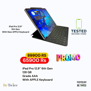 iPad Pro 12.9" 6th Gen Grade AAA with APPLE Keyboard