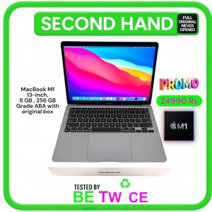 MacBook Air M1 13" 2020 - 8 GB RAM - 256 SSD - GRADE ABA