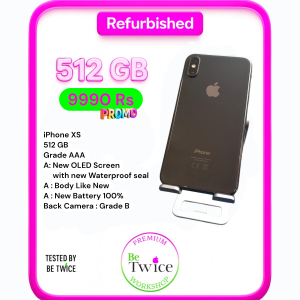 iPhone XS - 512 GB - Black - GRADE AAA - Camera Grade B