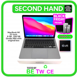 MacBook Air M1 13" 2020 - 8 GB RAM - 256 SSD - GRADE ABA