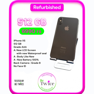 iPhone XS - 512 GB - Black - GRADE AAA - Back Camera Grade B - No Face Id