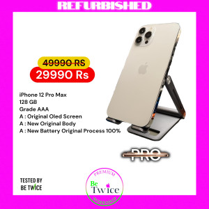iPhone 12 Pro Max - 128 GB - Silver - GRADE AAA