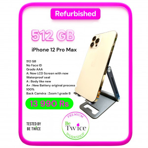 iPhone 12 Pro Max - 512 GB - Gold - GRADE AAA - No Face iD