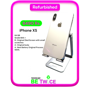 iPhone XS - 64 GB - SILVER - GRADE BAA