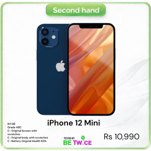 iPhone 12 Mini - 64 GB - Midnught Blue - Grade CCC