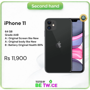 iPhone 11 - 64 GB - BLACK - GRADE AAB