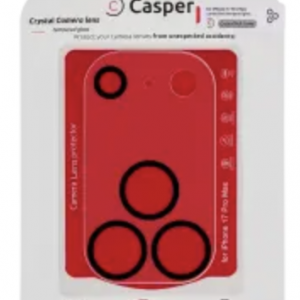 Casper Camera Lens Protector For iPhone 17 Pro Max (Crystal Full Cover)