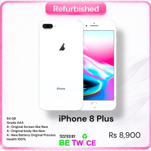 iPhone 8 Plus - 64 GB - Silver - Grade AAA+