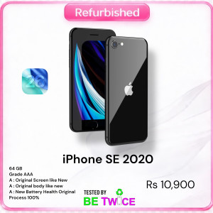 iPhone SE 2020 - 64 GB - SPACE GREY - Grade AAA