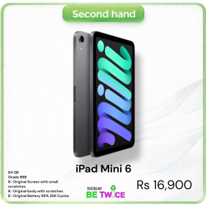 iPad Mini 6 - 64 GB - Wifi - Gris Sideral - Grade BBB