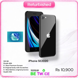 iPhone SE 2020 - 128 GB - SPACE GREY - Grade ABA