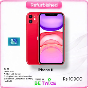 iPhone 11 - 64 GB - RED - GRADE ACB