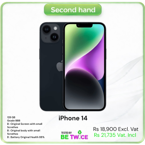 iPhone 14 - 128 GB - Midnight Blue - GRADE BBB