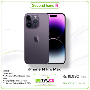 iPhone 14 Pro Max - 128 GB - Purple - Grade AAC