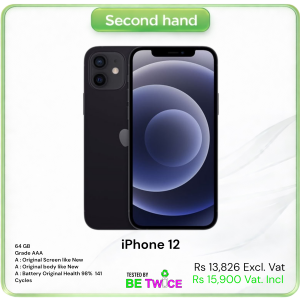 iPhone 12 - 64 GB - Midnight Blue - Grade AAA