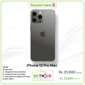 iPhone 13 Pro Max- 128 GB - GRAPHITE - GRADE AAA