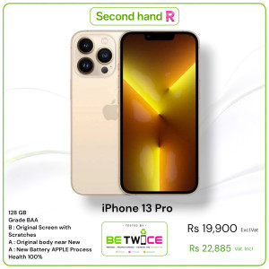 iPhone 13 PRO  - 128 GB - GOLD - GRADE BAA