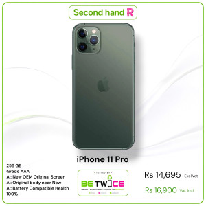 iPhone 11 PRO - 256 GB - Midnight Green - GRADE AAA