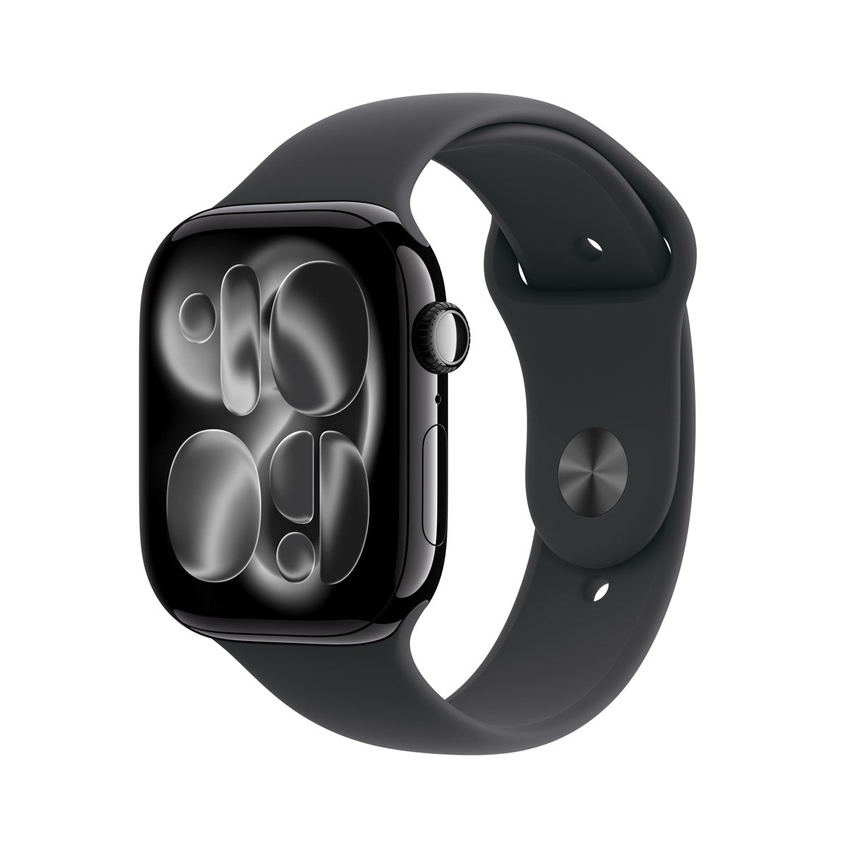 Apple Watch Series 11 Slate / 46mm Jet Black Aluminium Case with Black Sport Band - NEW