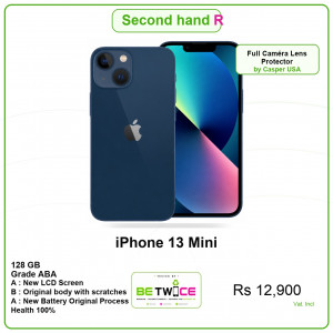 iPhone 13 Mini - 128 GB - Midnight Blue - Grade ABA